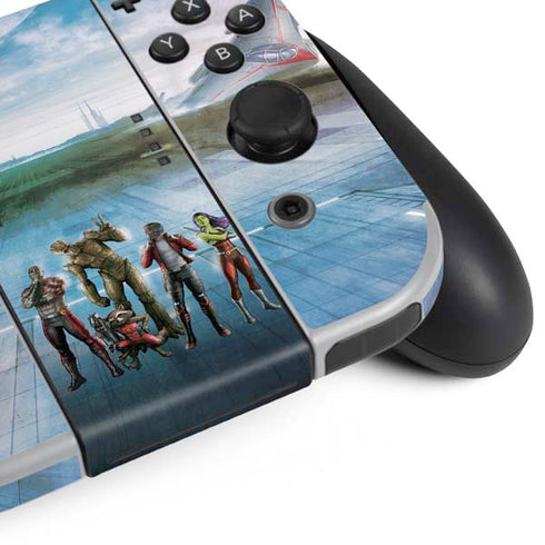 Marvel Guardians of the Galaxy Hero Squad Nintendo Switch OLED (2021) Skin